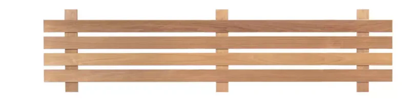 Raster i värmebehandlad asp