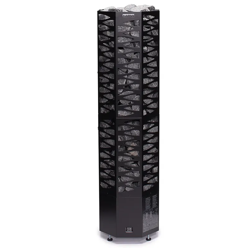 Bastuaggregat Narvi Smooth svart 10,5 kW